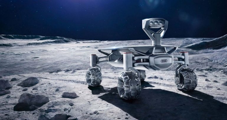 أودي تستعد لإرسال مركبة Audi lunar quattro إلى القمر !